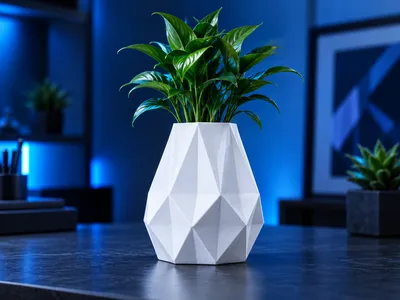 Vaso Geométrico Moderno